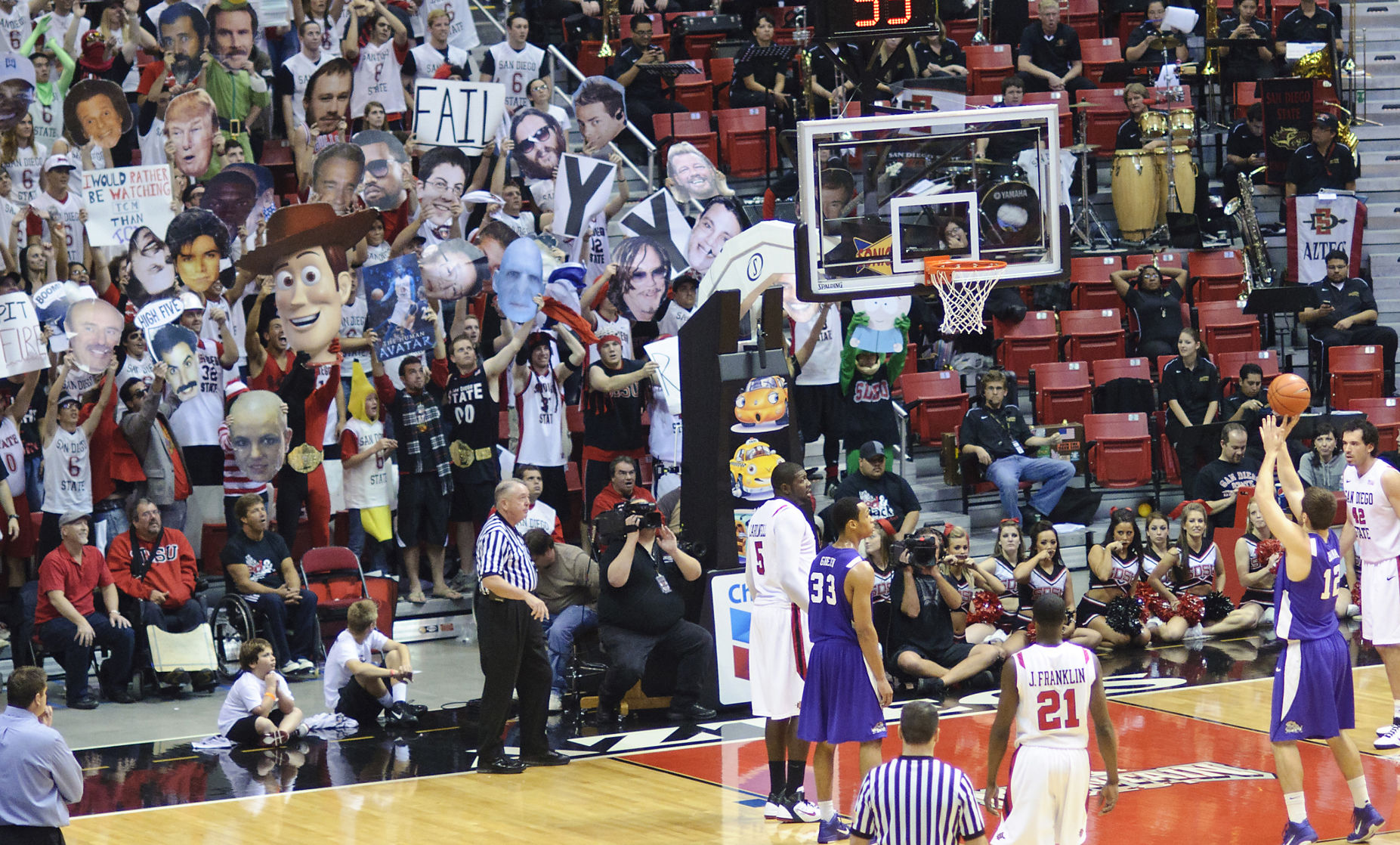 21. Big heads (San Diego State)